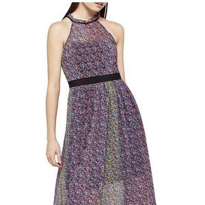 BCBGeneration Confetti Floral Halter Maxi Dress